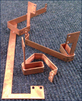 Intricate copper fabrication by Sheet Metal Prototype, Inc.